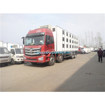 Camion réfrigéré 8X4 Capacité de l&#39;armoire 60CBM